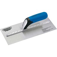 Draper Expert Soft Grip Stainless Steel Pre Worn Plastering Trowel