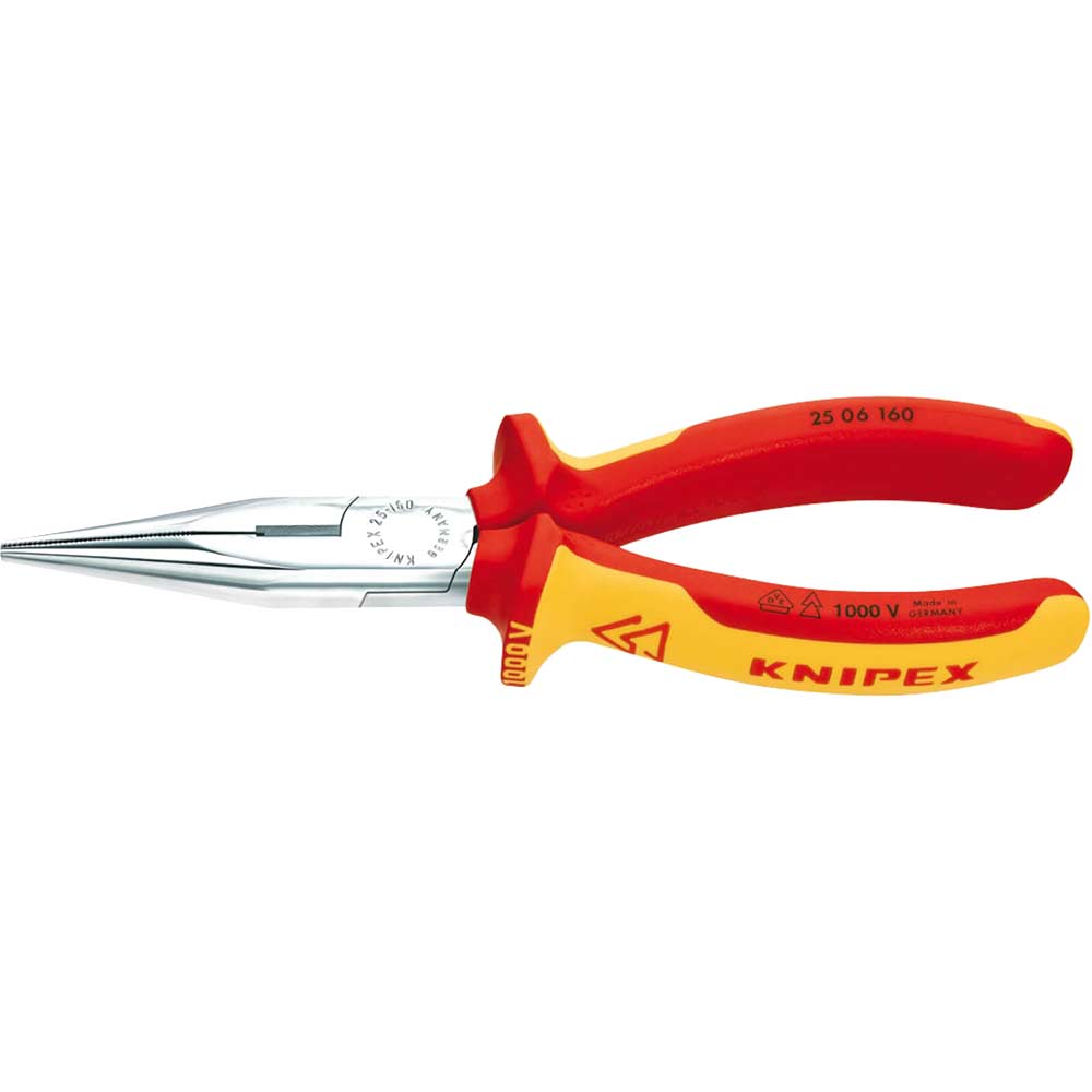 Knipex Vde Insulated Long Nose Pliers Medium