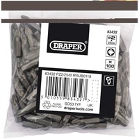 Draper Pozi Screwdriver Bits Draper Pozi Screwdriver Bits