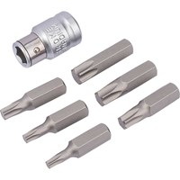 Draper Expert 7 Piece 3/8" Square Drive Torx Bit Set Draper Expert 7 Piece 3/8" Square Drive Torx Bit Set