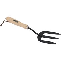 Draper Carbon Steel Weeding Fork Hardwood Handle Draper Carbon Steel Weeding Fork Hardwood Handle