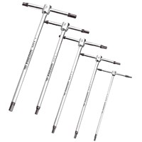 Facom 5 Piece T Handle Hexagon Allen Key Set Metric
