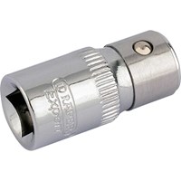 Draper Expert 1/4" Square Drive x 1/4" Hexagon Screwdriver Bit Holding Socket Draper Expert 1/4" Square Drive x 1/4" Hexagon Screwdriver Bit Holding Socket