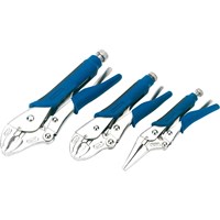 Draper Expert 3 Piece Soft Grip Self Grip Plier Set Draper Expert 3 Piece Soft Grip Self Grip Plier Set