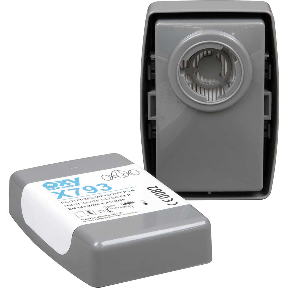 Sealey Worksafe P3r Filter Cartridges For 9000 Respirators 0.08Kg