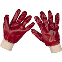 Sealey General Purpose PVC Knit Wrist Waterproof Gloves Sealey General Purpose PVC Knit Wrist Waterproof Gloves