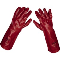Sealey 9114 PVC Gauntlet Gloves Sealey 9114 PVC Gauntlet Gloves