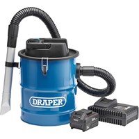 Draper D20AV12 D20 20v Cordless Ash Vacuum Cleaner Draper D20AV12 D20 20v Cordless Ash Vacuum Cleaner