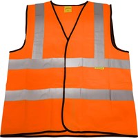 Sealey WorkSafe Hi Vis Waistcoat Sealey WorkSafe Hi Vis Waistcoat