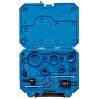 Draper 12 Piece Electricians Hole Saw Kit Draper 12 Piece Electricians Hole Saw Kit