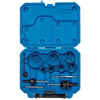 Draper 13 Piece Plumbers Hole Saw Kit Draper 13 Piece Plumbers Hole Saw Kit