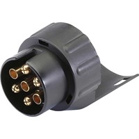Draper 7 Pin N Type to 13 Pin Euro 12v Vehicle Socket Adaptor Draper 7 Pin N Type to 13 Pin Euro 12v Vehicle Socket Adaptor