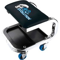 Draper Evolution Luxury Mechanics Rolling Work Seat with Tool Tray Draper Evolution Luxury Mechanics Rolling Work Seat with Tool Tray