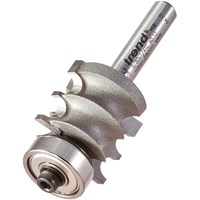 Trend Bearing Guided Dual Bead Router Cutter Trend Bearing Guided Dual Bead Router Cutter