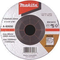 Makita T27 WA36N Inox Grinding Disc  Makita T27 WA36N Inox Grinding Disc