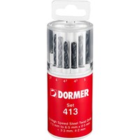 Dormer A191-413 13 Piece HSS Jobber Drill Bit Set 