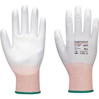 Portwest LR13PU Palm Dipped ESD Gloves Portwest LR13PU Palm Dipped ESD Gloves