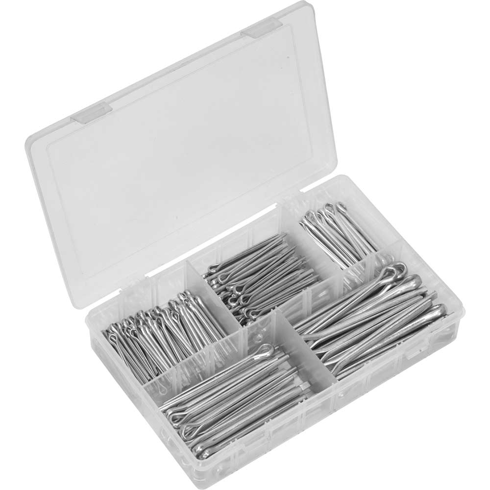 Sealey 230 Piece Split Pin Assortment Metric And Imperial Large
