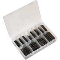 Sealey 300 Piece Black Metric Spring Roll Pin Assortment