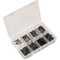 Sealey 800 Piece E Clip Retainer Assortment