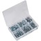 Sealey 140 Piece Zinc Plated O Clip Double Ear Assortment  Sealey 140 Piece Zinc Plated O Clip Double Ear Assortment