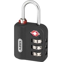 Abus 147TSA Series 3 Digit Combination Luggage Padlock Abus 147TSA Series 3 Digit Combination Luggage Padlock