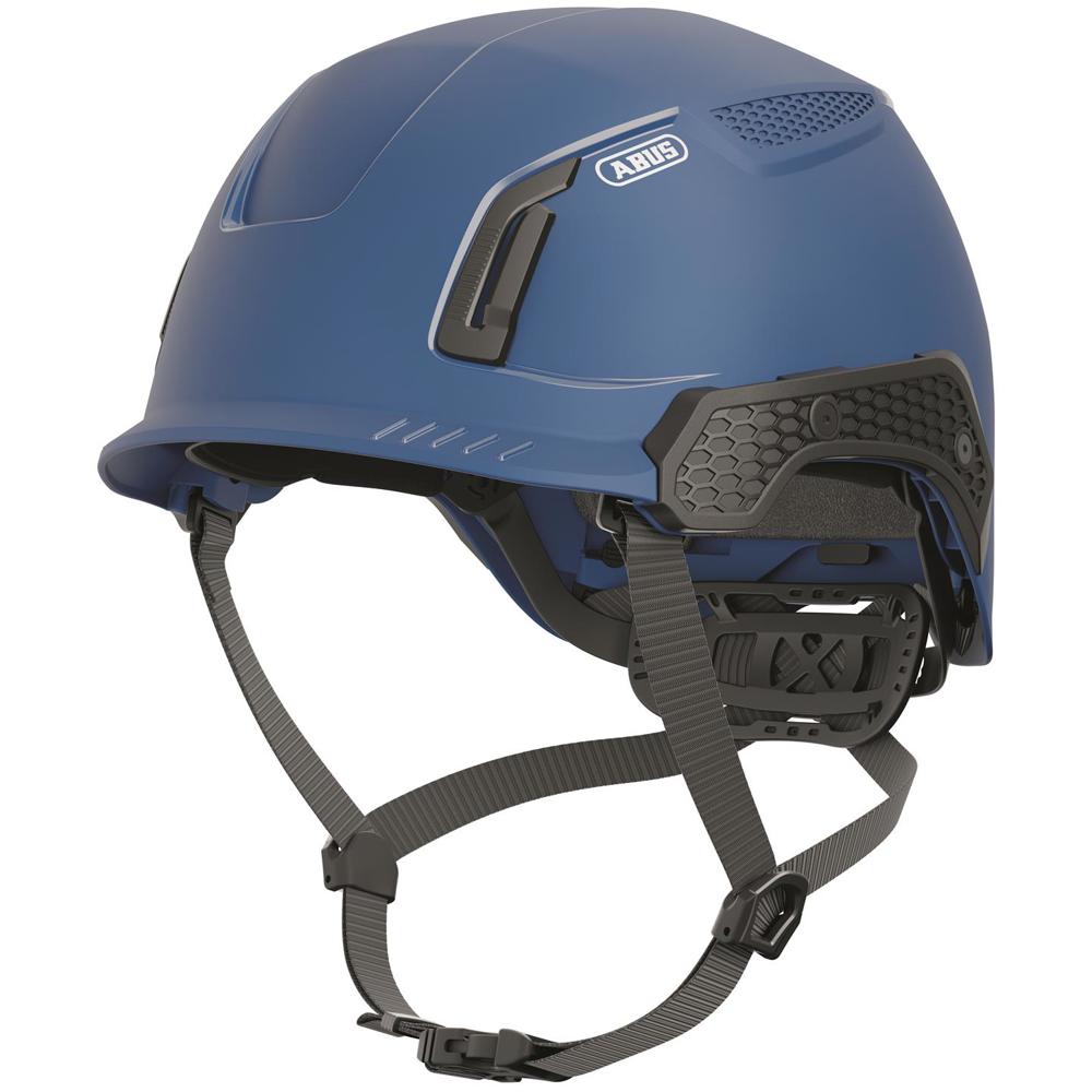 Abus SPECTOR-E Non-vented Safety Helmet - Blue, Size 53-63cm Weight: 487g, Head size 53-63cm