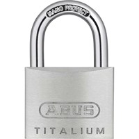 Abus 64TI Series Titalium Padlock Keyed Alike Abus 64TI Series Titalium Padlock Keyed Alike