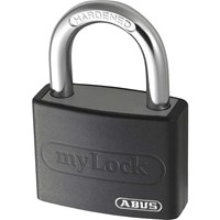 Abus T65AL Series Aluminium Padlock Black Keyed Alike Abus T65AL Series Aluminium Padlock Black Keyed Alike
