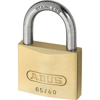 Abus 65 Series Compact Brass Padlock Keyed Alike Abus 65 Series Compact Brass Padlock Keyed Alike