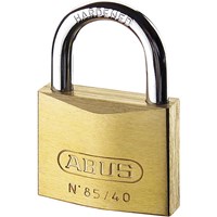 Abus 85 Series Classic Brass Padlock Abus 85 Series Classic Brass Padlock