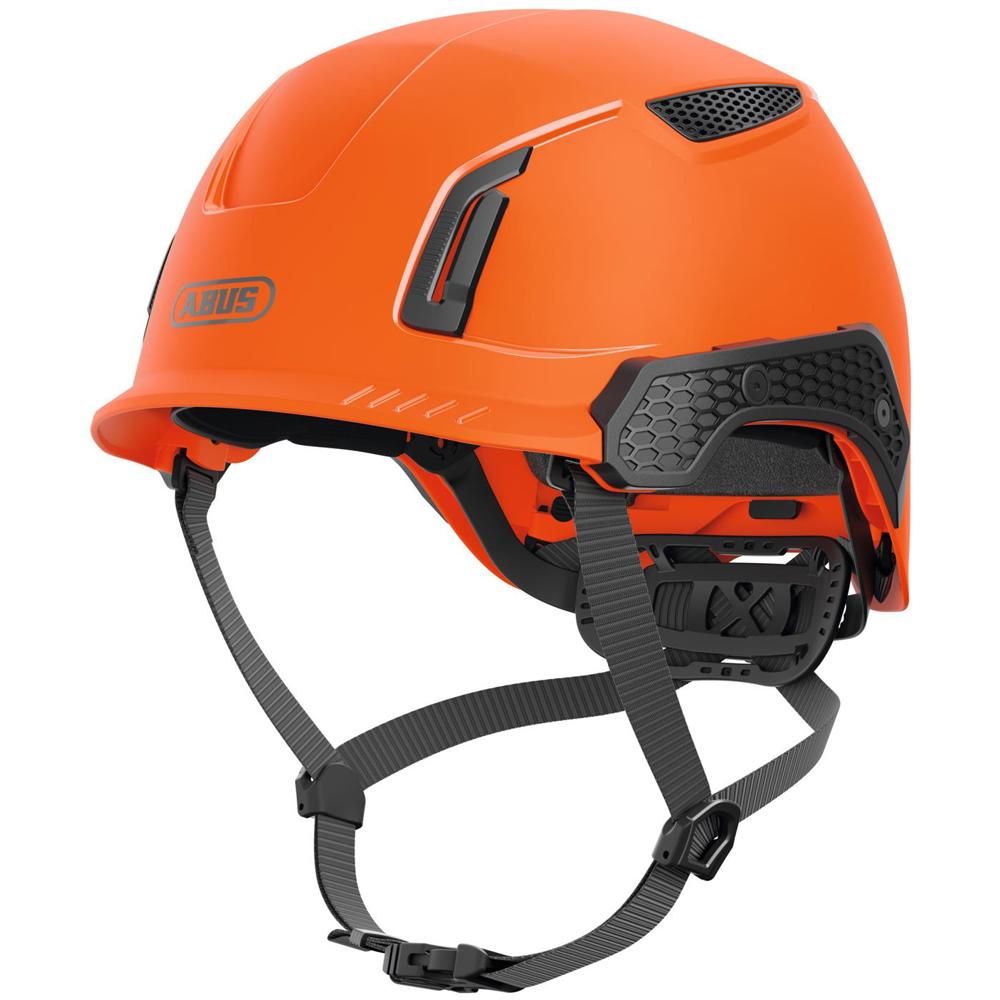 Abus Spector Vented Safety Helmet - Orange, Size 53-63cm Weight: 487g, Head size 53-63cm