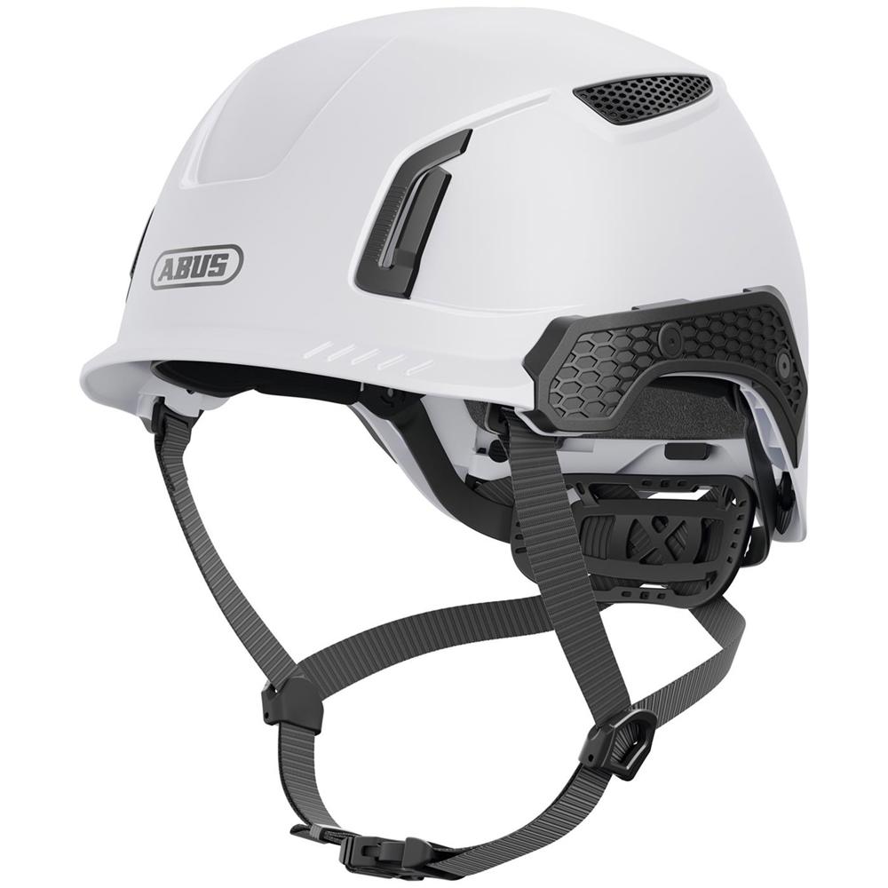 Abus Spector Vented Safety Helmet - White, Size 53-63cm Weight: 487g, Head size 53-63cm