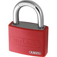 Abus T65AL Series Aluminium Padlock Red Keyed Alike Abus T65AL Series Aluminium Padlock Red Keyed Alike