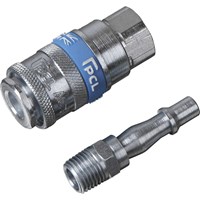 Sealey 2 Piece 1/4" BSP Air Tool Coupling Kit