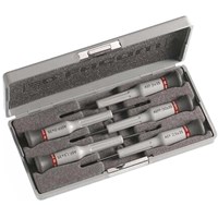 Facom Micro Tech 5 Piece Slotted and Phillips Screwdriver Set