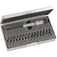Facom Micro Tech 15 Piece Precision Bit Holder Screwdriver and Bit Set