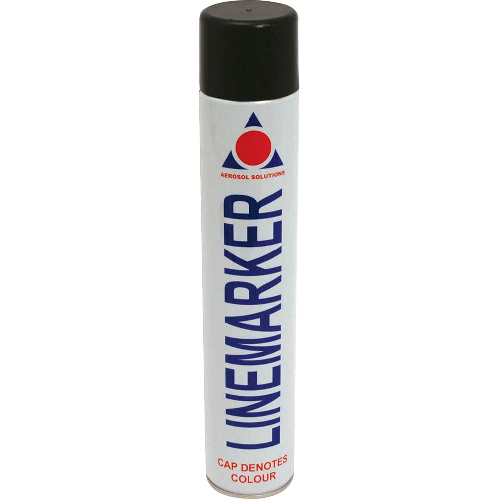 Aerosol Black Line Marking Spray Paint 750Ml