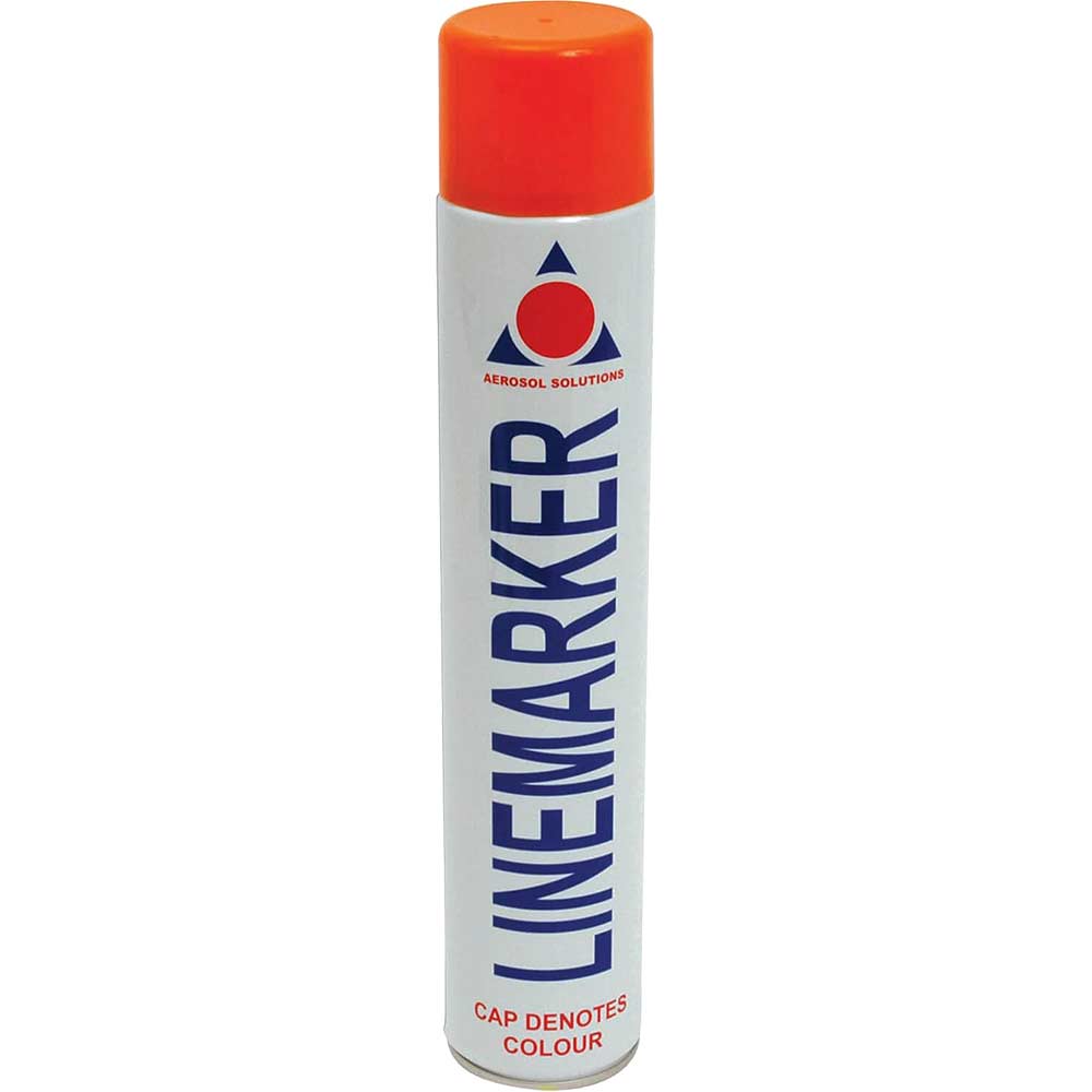 Aerosol Orange Line Marking Spray Paint 750Ml