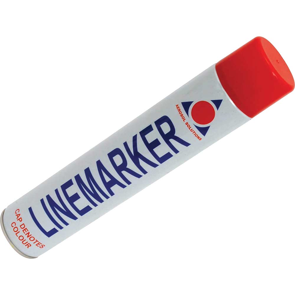 Aerosol Red Line Marking Spray Paint 750Ml