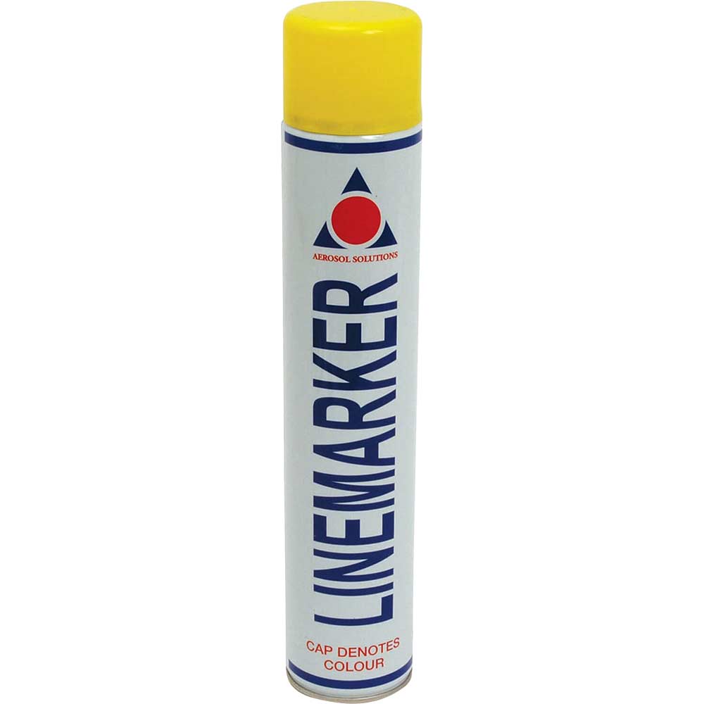Aerosol Yellow Line Marking Spray Paint 750Ml