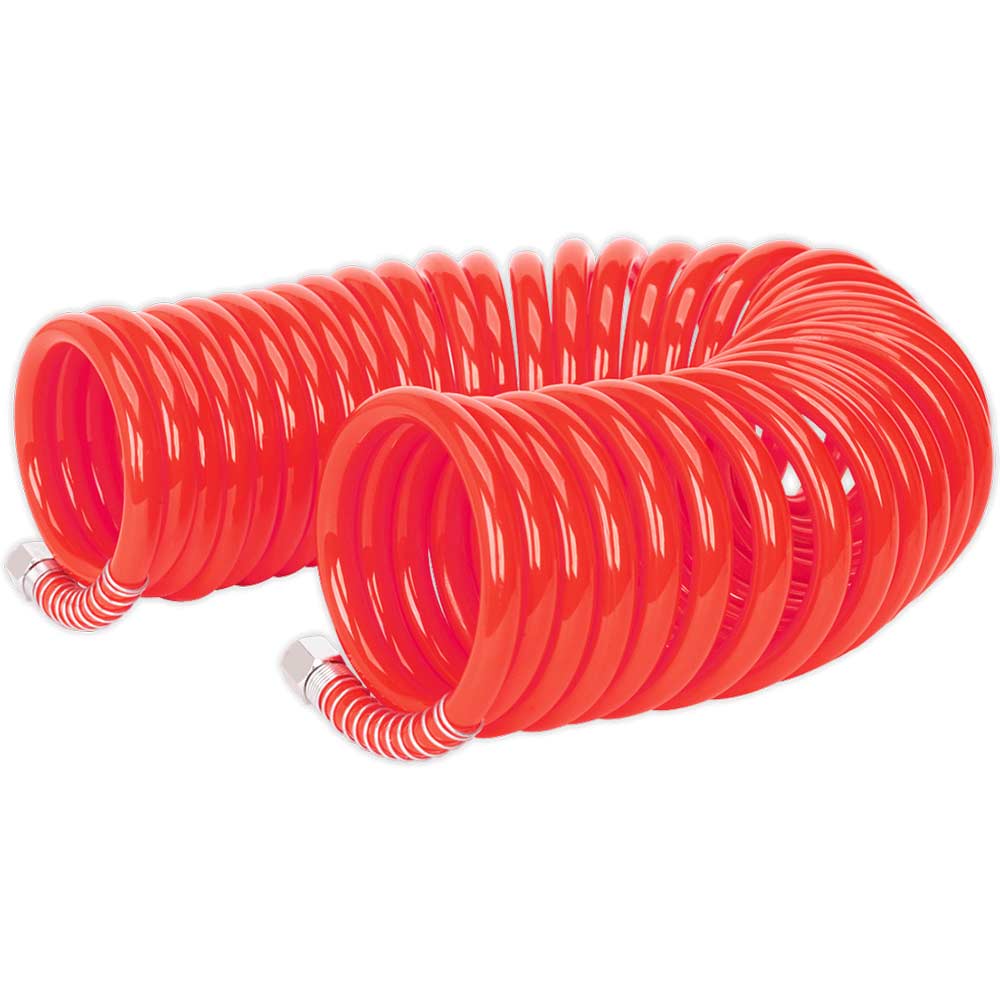 Sealey Coiled Air Line Hose 8Mm 10M