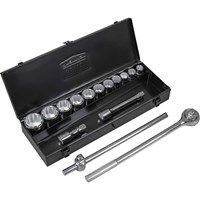 Sealey Walldrive 15 Piece 3/4" Bi Hexagon Socket Set Sealey Walldrive 15 Piece 3/4" Bi Hexagon Socket Set
