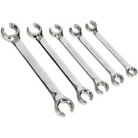 Sealey 5 Piece Flare Nut Spanner Set Metric Sealey 5 Piece Flare Nut Spanner Set Metric
