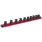 Sealey 1/2" Drive Magnetic Socket Retaining Rail 10 Clips 