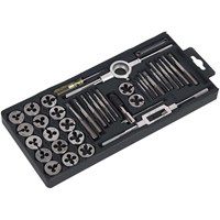 Sealey AK301 40 Piece Carbon Steel Tap and Split Die Set Metric Sealey AK301 40 Piece Carbon Steel Tap and Split Die Set Metric