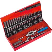 Sealey 32 Piece Tap and Split Die Set Metric Sealey 32 Piece Tap and Split Die Set Metric