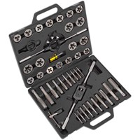 Sealey AK303IMP 45 Piece Tap and Die Set Imperial Sealey AK303IMP 45 Piece Tap and Die Set Imperial