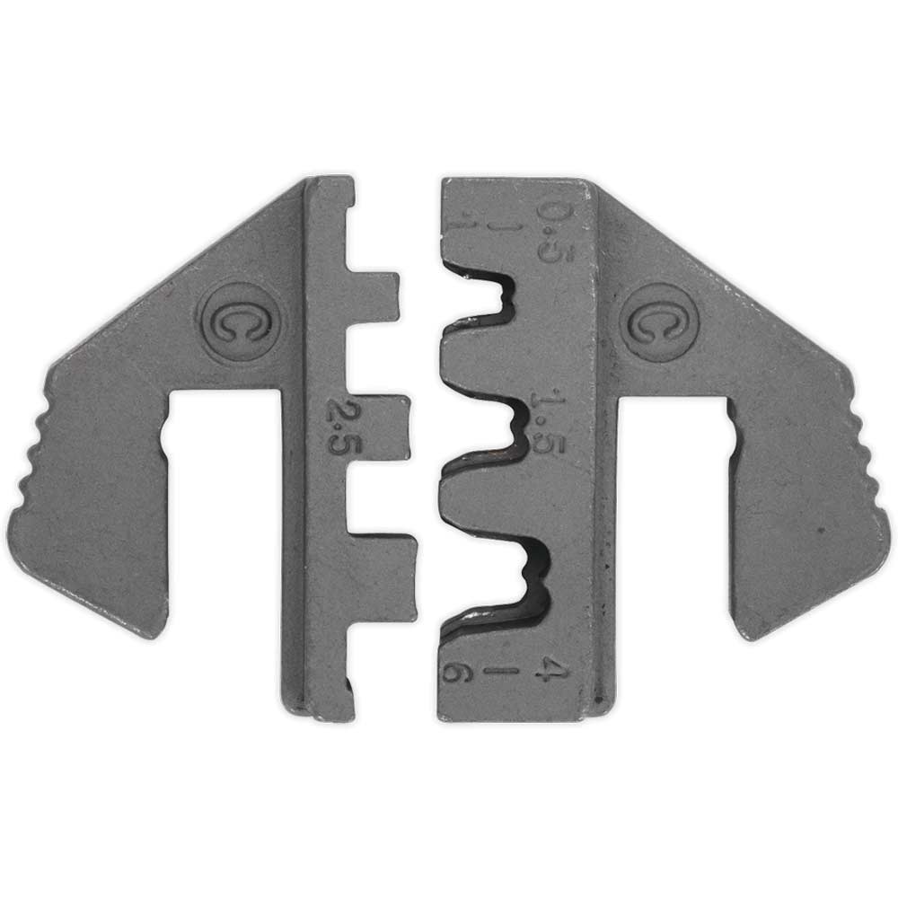 Sealey Ak3858/C Open Barrel Crimping Jaws 0.06Kg
