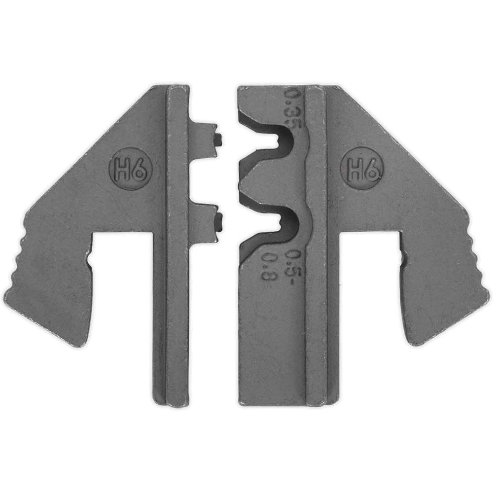 Sealey Ak3858/H6 Delphi Weather Pack Crimping Jaws 0.06Kg
